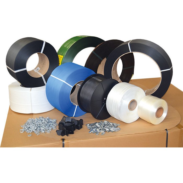 Bobine de cerclage feuillard polypropylène PP noir