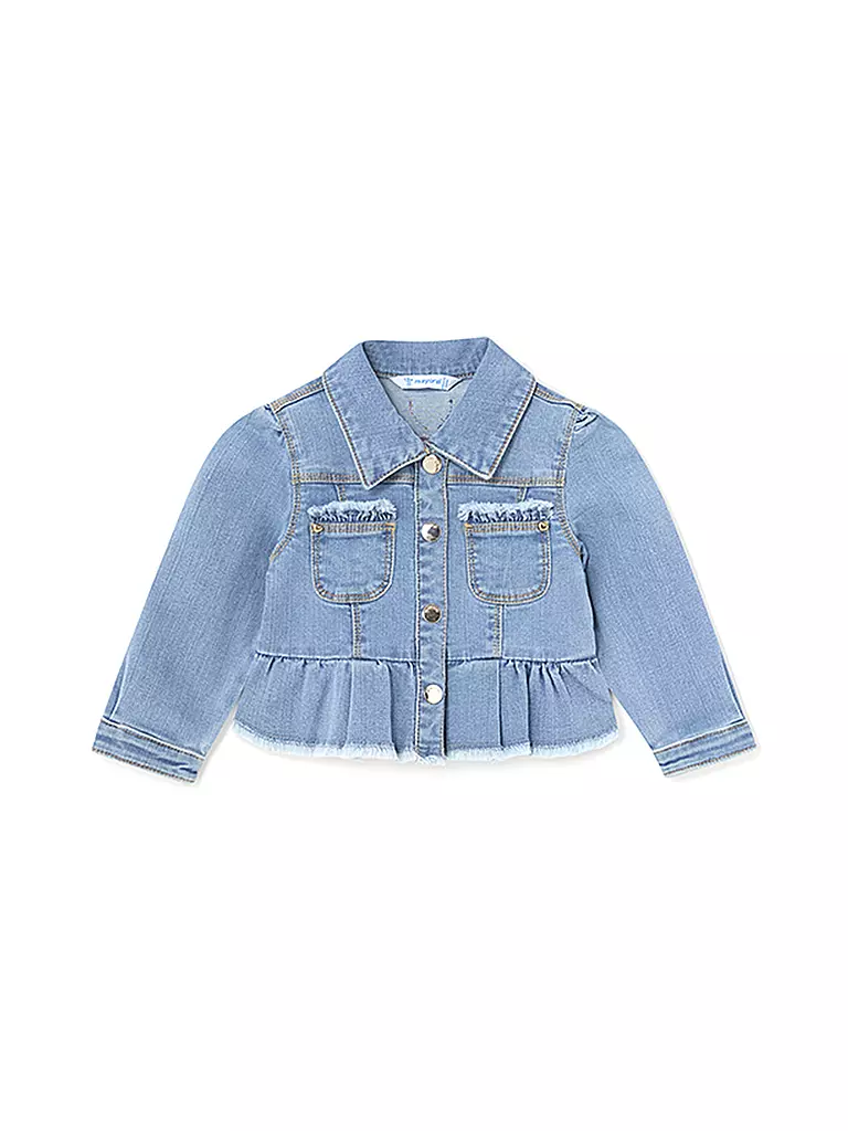 MAYORAL Baby Jeansjacke hellblau
