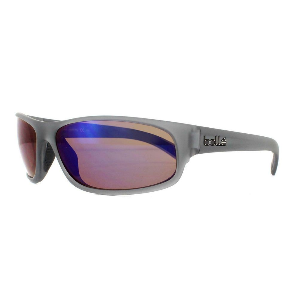 Bolle ANACONDA - Lunettes de soleil grey crystal matte/brown blue