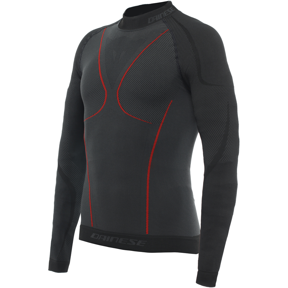 Dainese - T-shirt Thermique Thermo LS Noir / Rouge