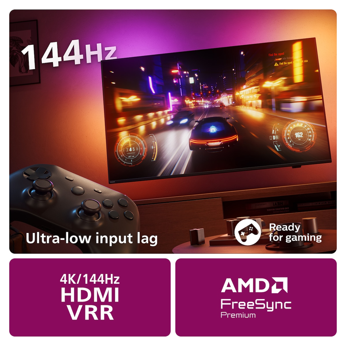 Philips 75” The One PUS8909 4K LED Ambilight TV (2024)