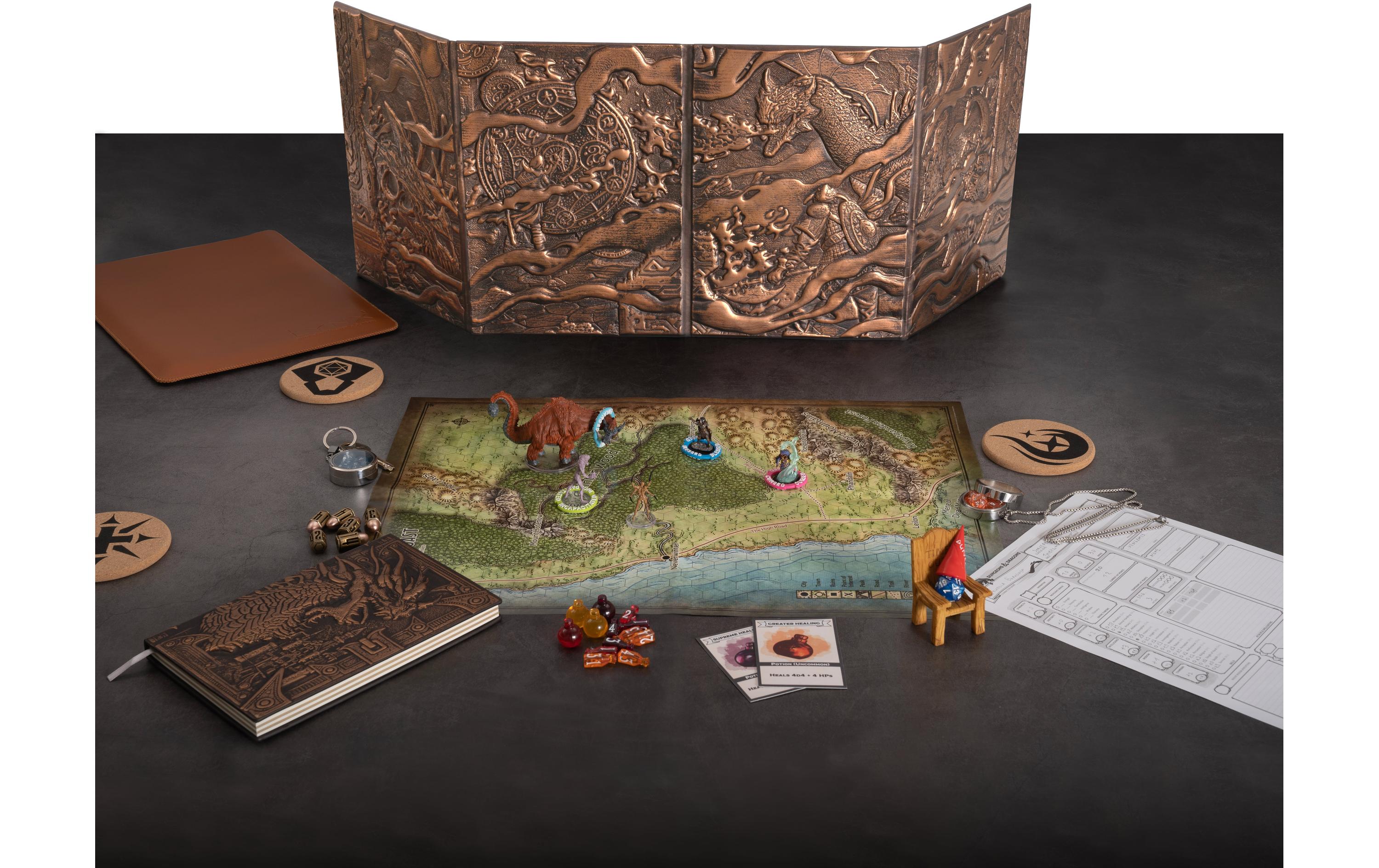 Sichtschirm KupferSpieltrenner für den Dungeon Master