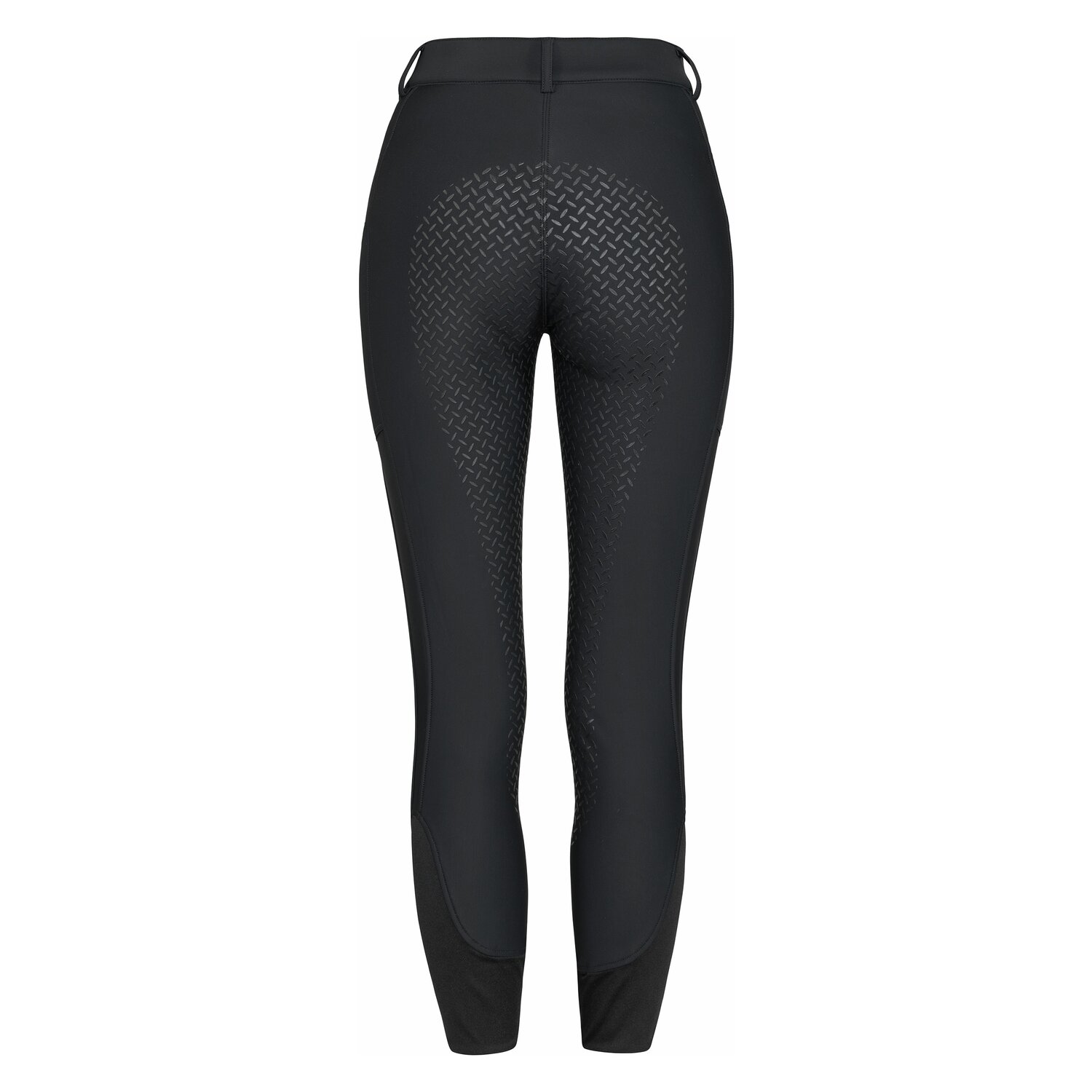 black forest Softshell Grip-Vollbesatz-Reithose  - black