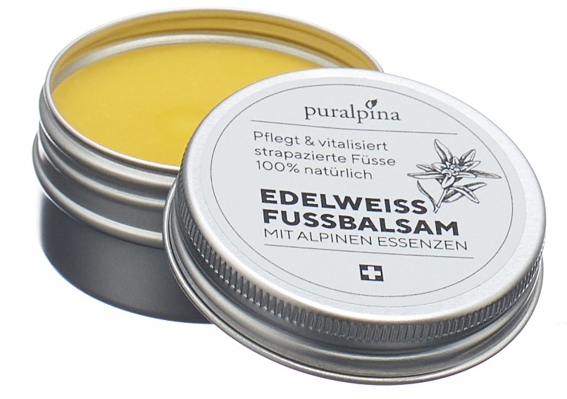 PURALPINA Edelweiss Fussbalsam Bals Topf 30 ml