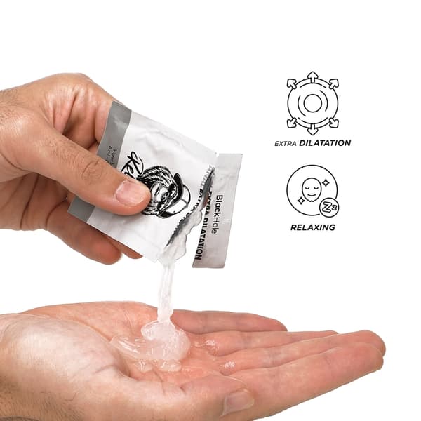 Black Hole - vannbasert gel ekstra dilatasjon 6 ml enkeltdose
