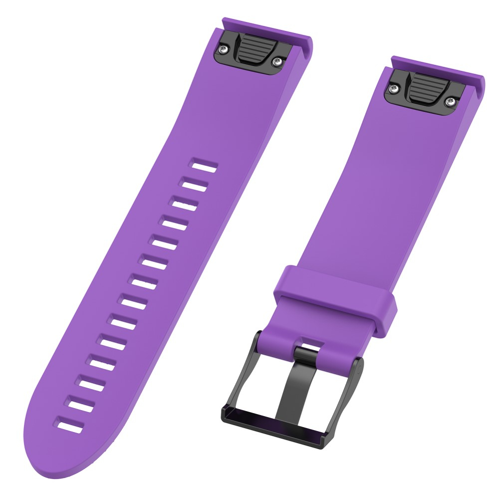 Garmin Forerunner 165 Silikon Sport Armband mit Schnellverschluss (Gelenkumfang: 160-210 mm) - Violett