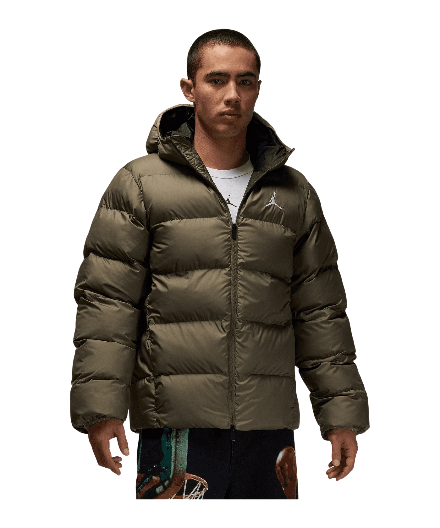 Jordan Puffer Jacke Grün F222