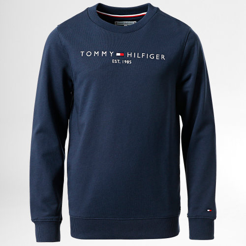 Sweat Crewneck Enfant Essential 0212 Bleu Marine