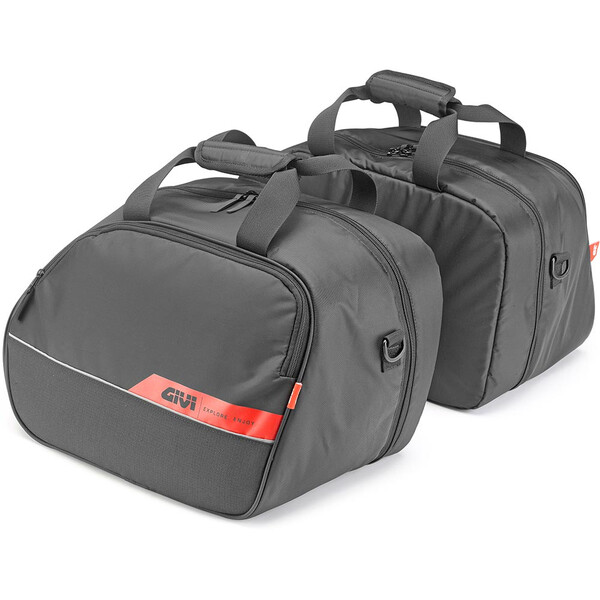 Givi - Paire de sacs souples internes T443D Noir / Rouge
