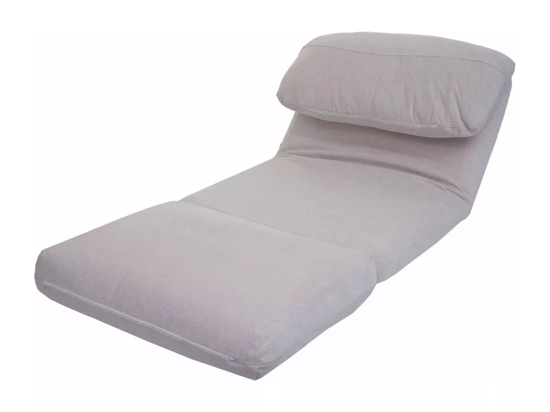 Fauteuil-lit MCW-E68, beige