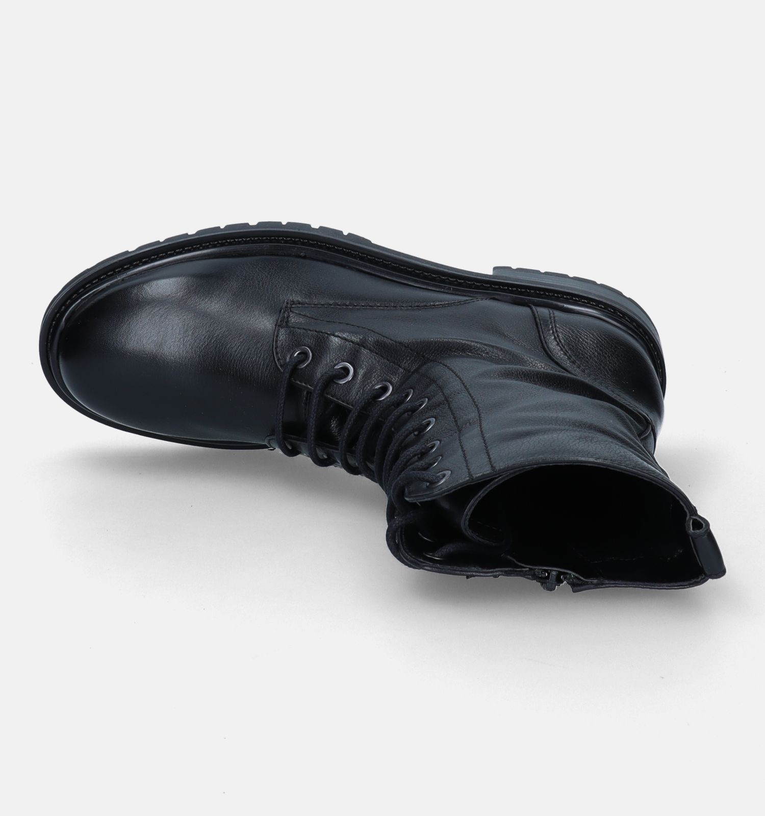 Veterboots zwart