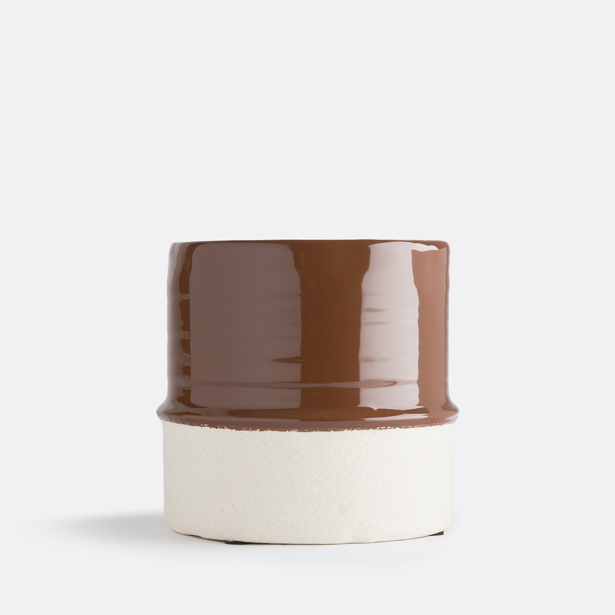 LA REDOUTE INTERIEURS<br>Vaso de cerâmica esmaltada Ø15 cm, Malino