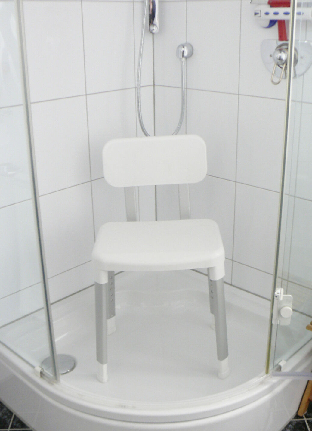 Höhenverstellbarer Dusch-und Badestuhl