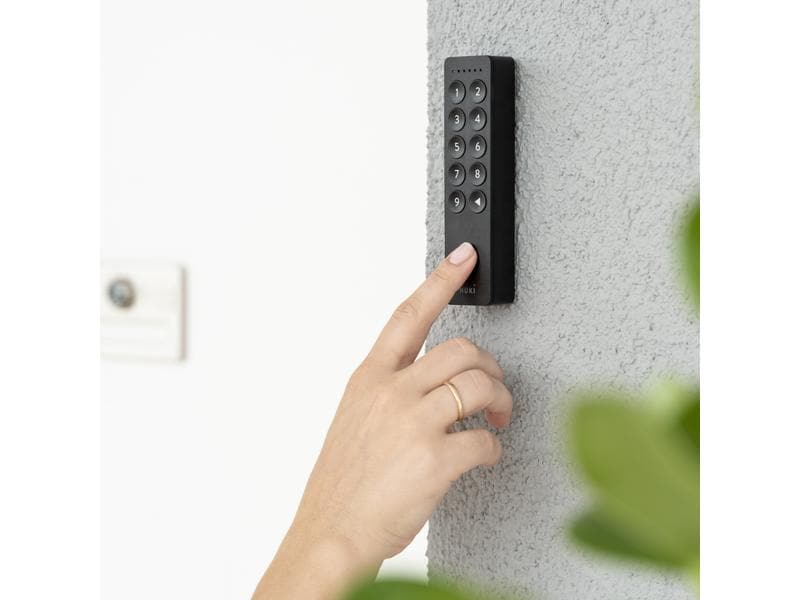 NUKI Multireader Keypad 2 mit Fingerprint Nuki Smartlock Erweiterung mit Fingerabdruck Scanner