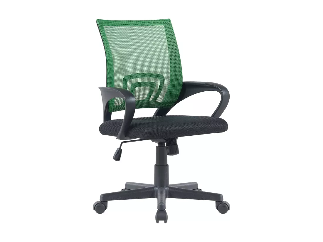 Chaise de bureau - Similicuir - Vert - Genius