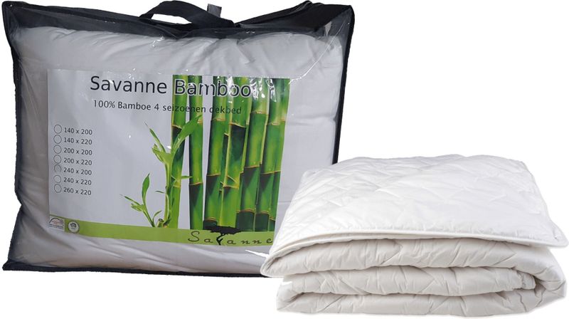Savanne - Bamboe Classic - Dekbed - 200 x 200 cm - 4 Seizoenen