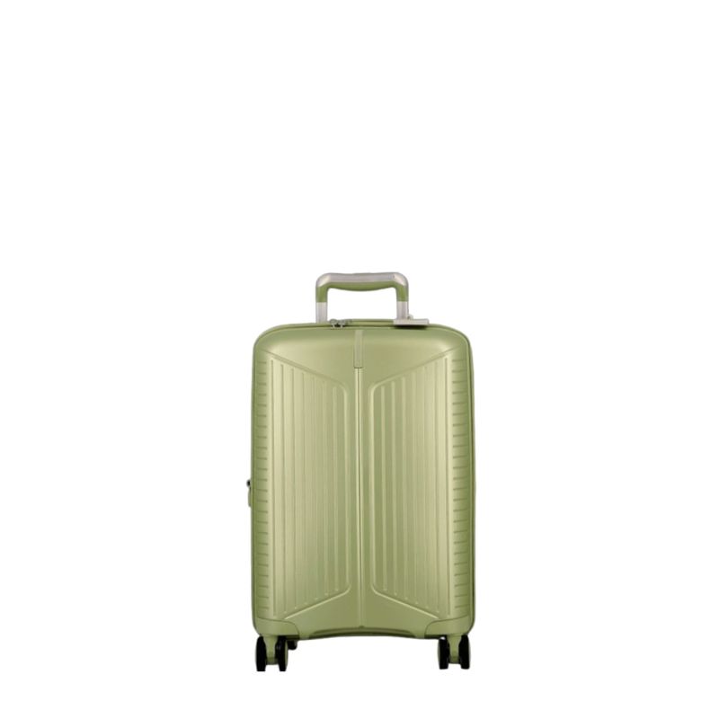Valise cabine rigide extensible Évaé 55 cm Vert Clair