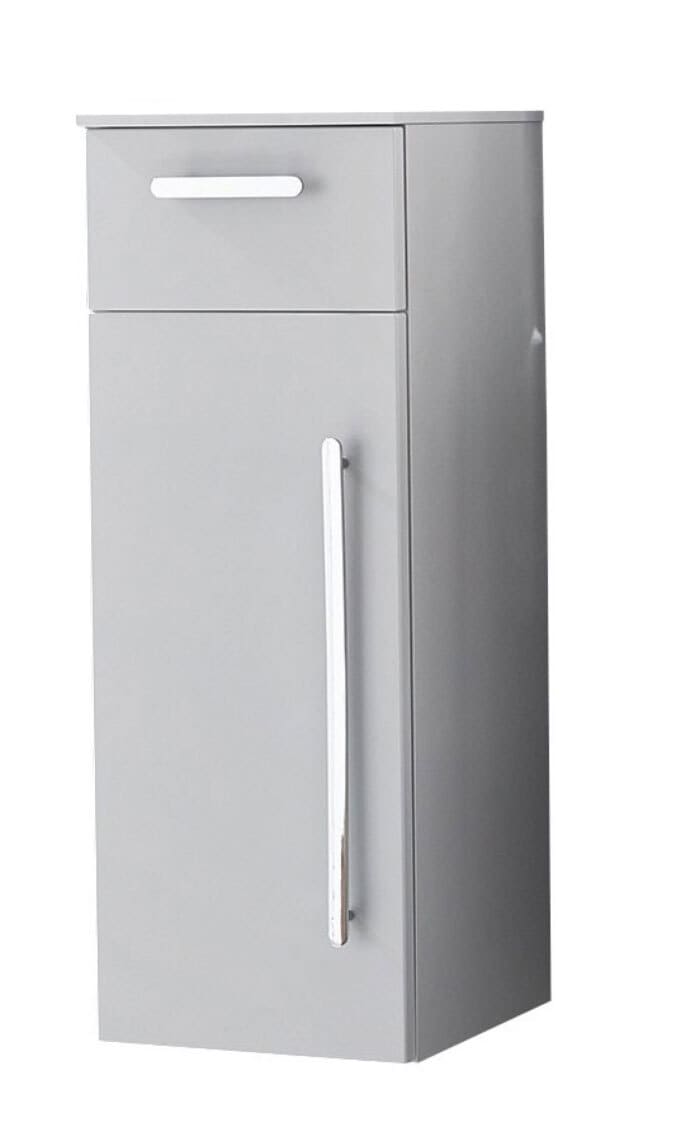 puris Highboard SPEED 30 x 81,6 cm Titangrau