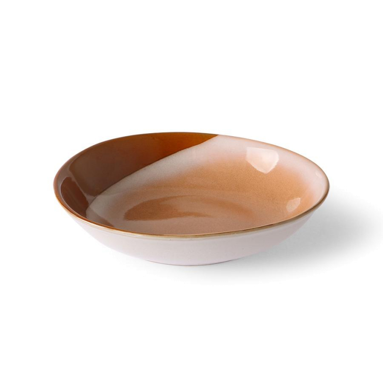 HKliving 70's Ceramic Curry kom set van 2 daybreak