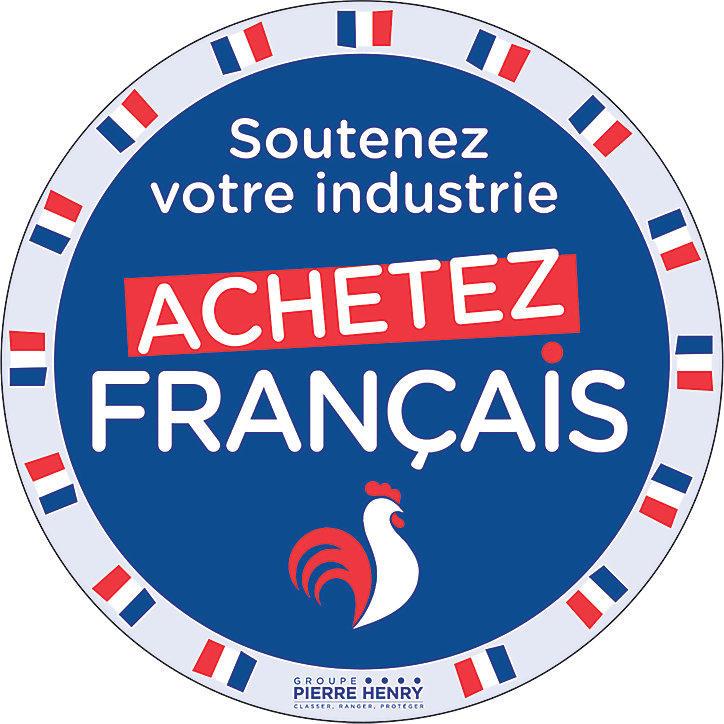 Cantine acier l.50/55 cm Snor noir, lot de 2