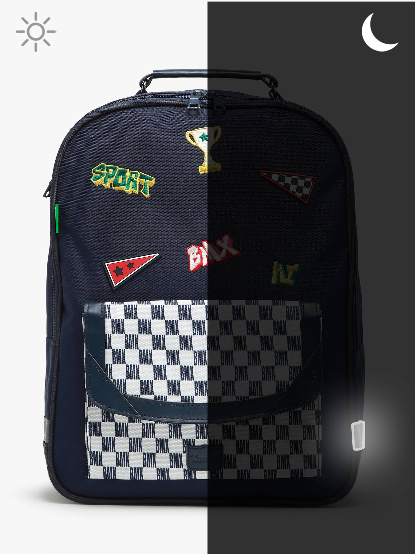Sac  dos 2 compartiments TANN'S