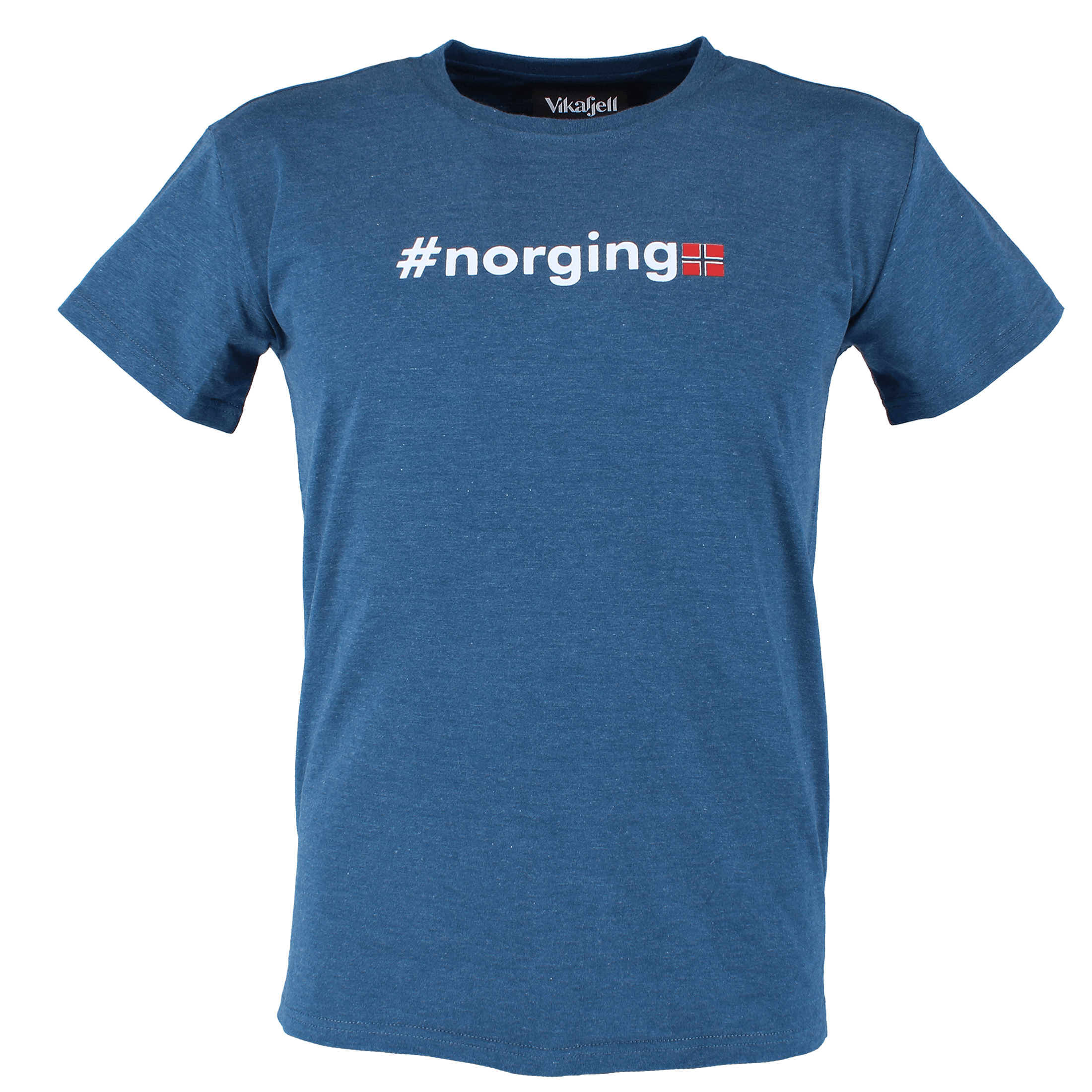 Vikafjell Morgedal #norging T-skjorte Herre - Fritid og bomull