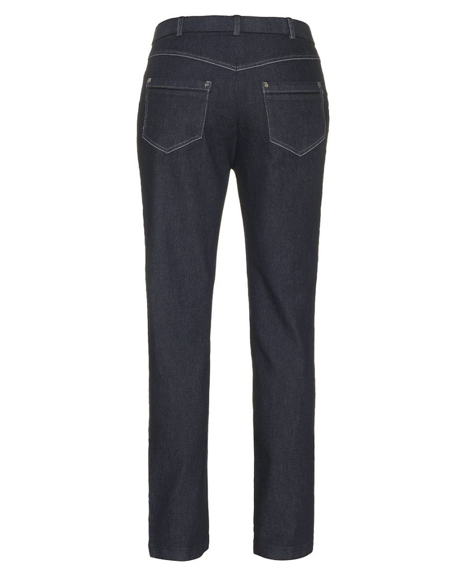 Jean 7/8ème gris