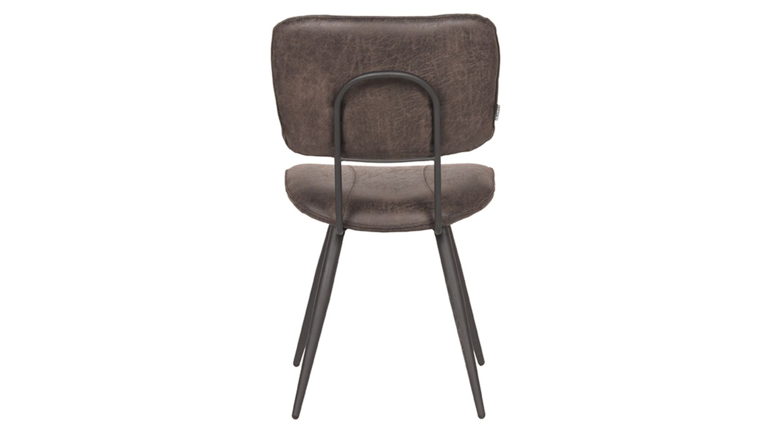 Eetkamerstoel Antraciet IH-50.041v Fos B49 x D60 x H87 cm