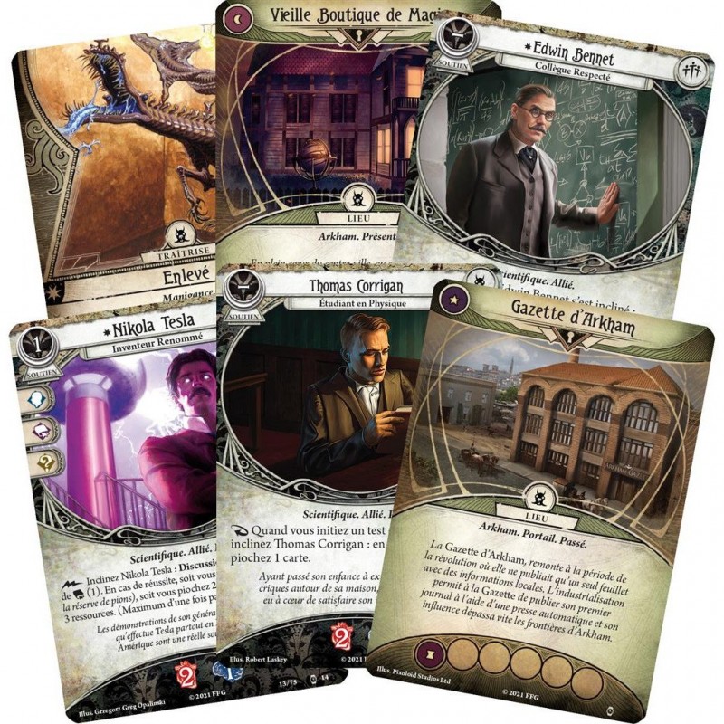 Horreur à Arkham JCE : Machinations au fil du temps