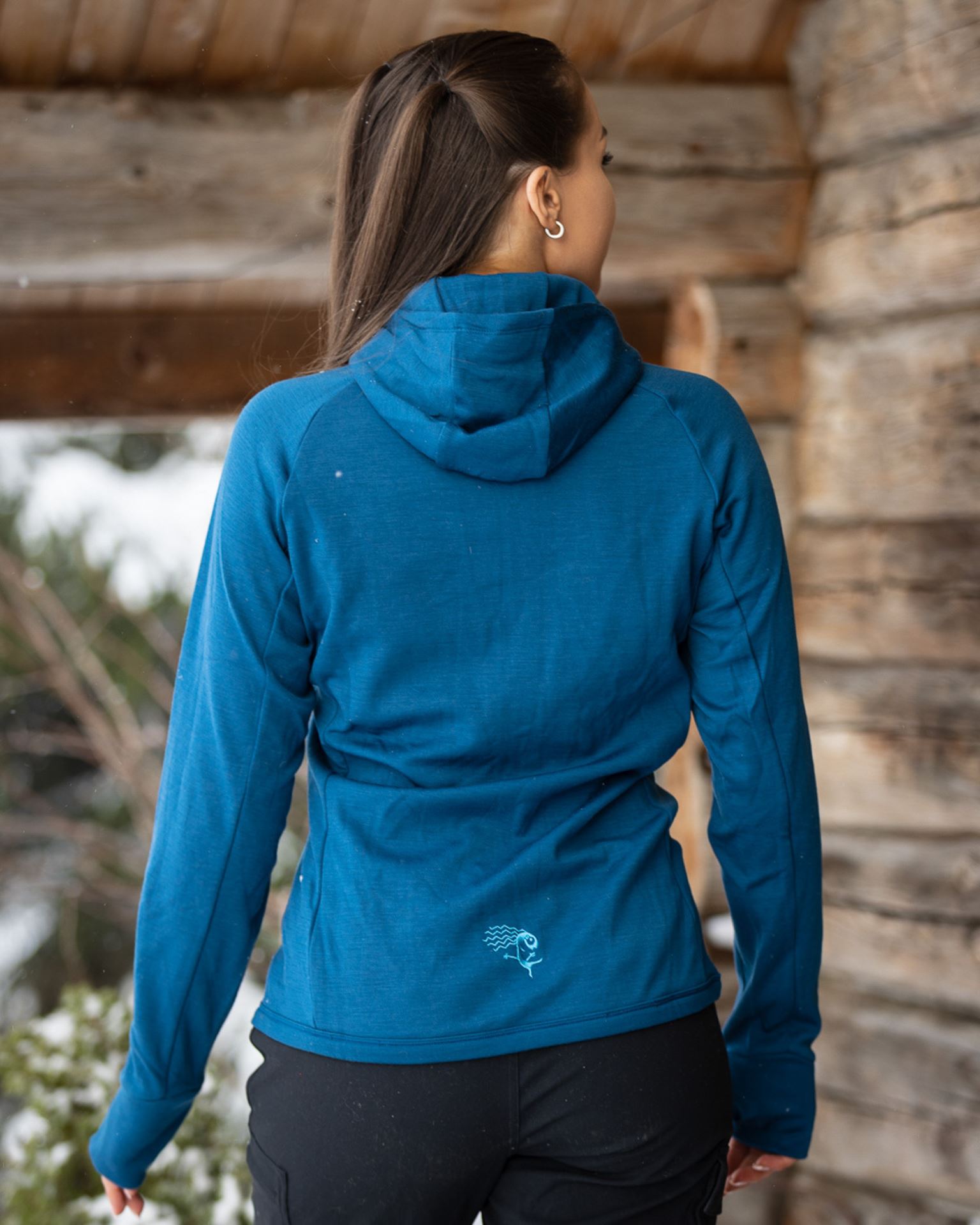 Cecilie Wool Hood Jacket