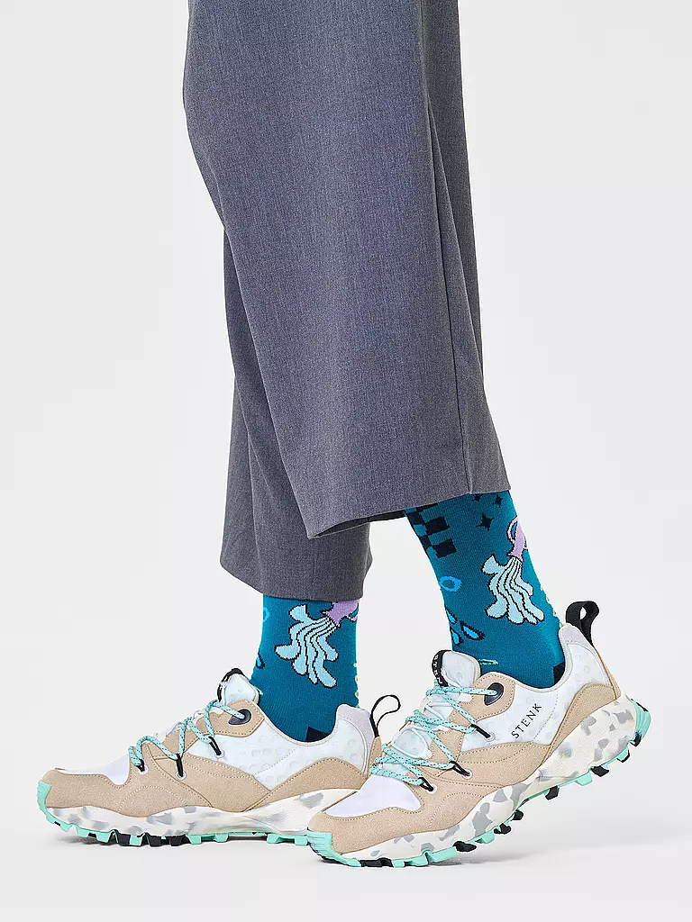 HAPPY SOCKS Herren Socken 41-46 WASSERMANN turquoise petrol