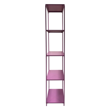 KARWEI wandkast Ezra roze metaal hoog model