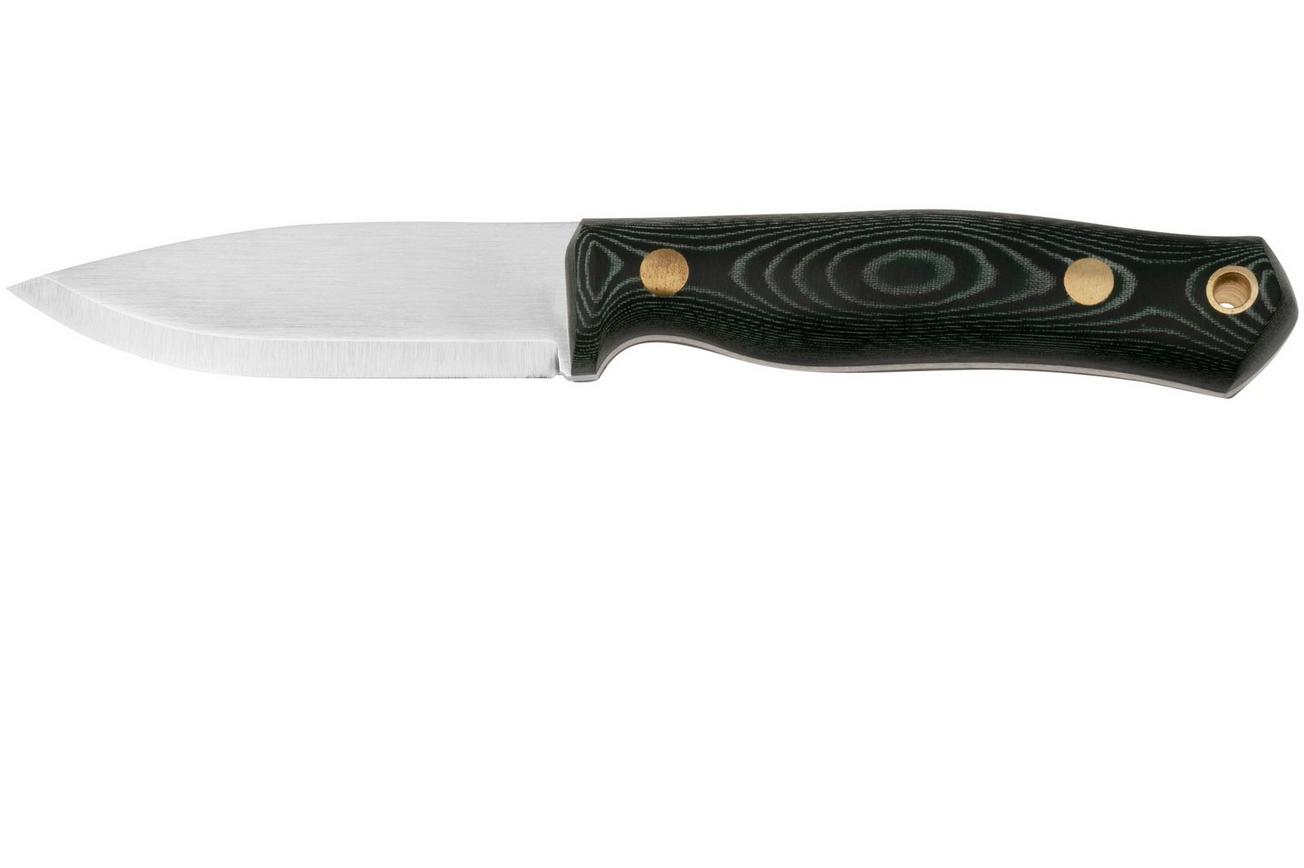 Casström No. 8 SFK 12827 Green Micarta met Firesteel, bushcraftmes