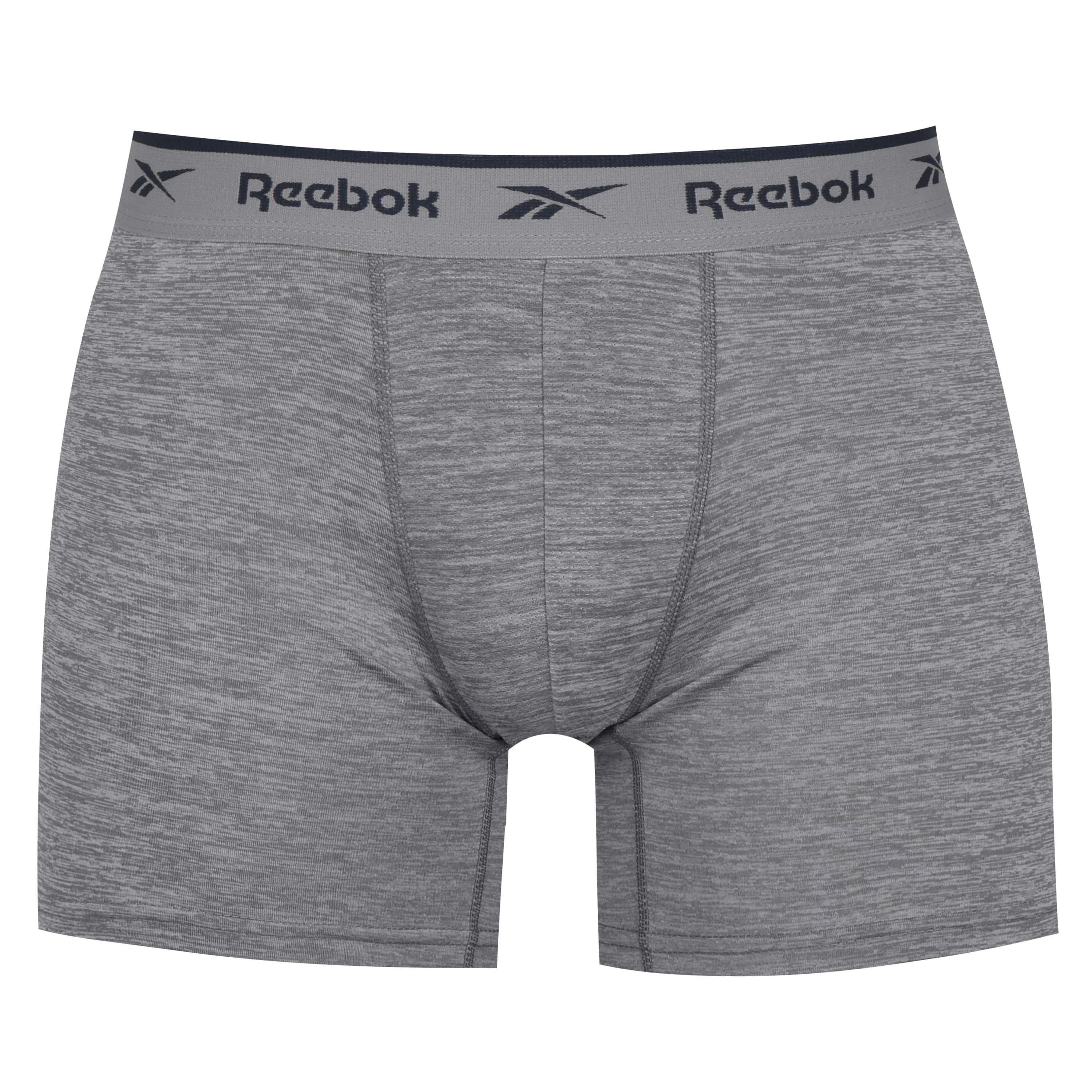 Reebok 3 Pack Boxer Shorts Mens