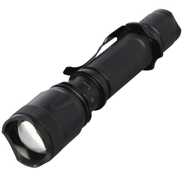 EgotierPro 104602 - Lampe de poche tactique rechargeable Mears de 5 W