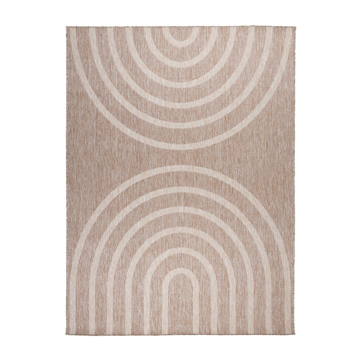 In- & Outdoor vloerkleed - Sierra Arches Beige/Creme