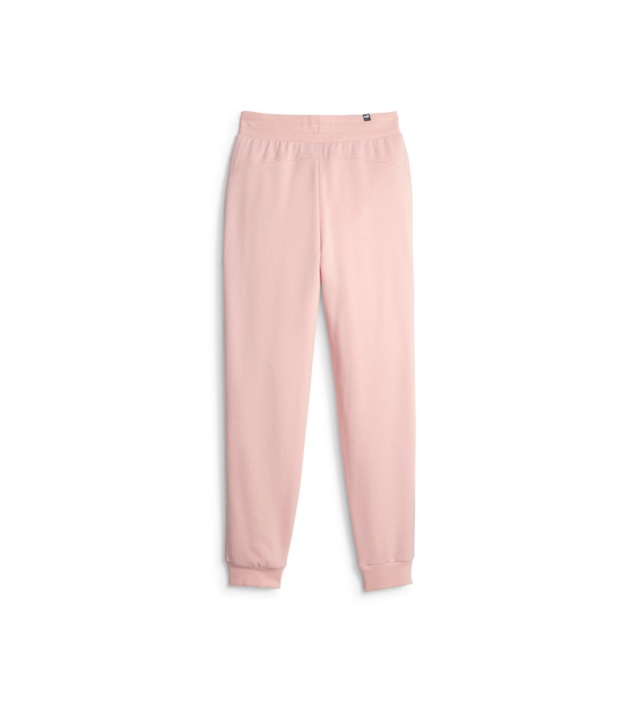 Calça rosa bordada Puma Essentials+
