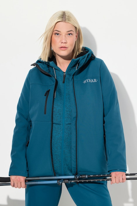HYPRAR Softshelljacke, wasserabweisend, Stretch, Reflektor