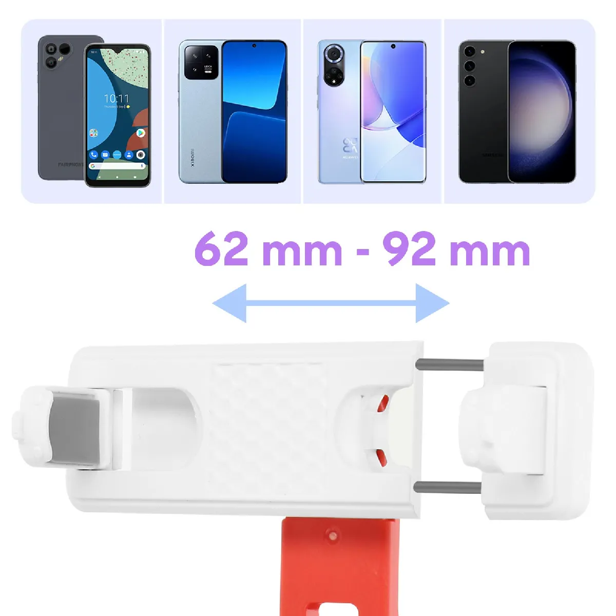 Avizar Perche à Selfie Bluetooth - Blanc