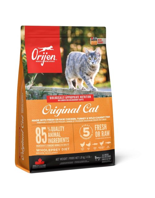 Orijen Whole Prey Cat & Kitten Kip&Kalkoen - Kattenvoer