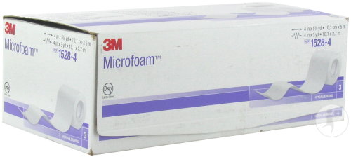 3M Microfoam Tape Elastique 100mm x 5m Pièces 3 (1528/4)