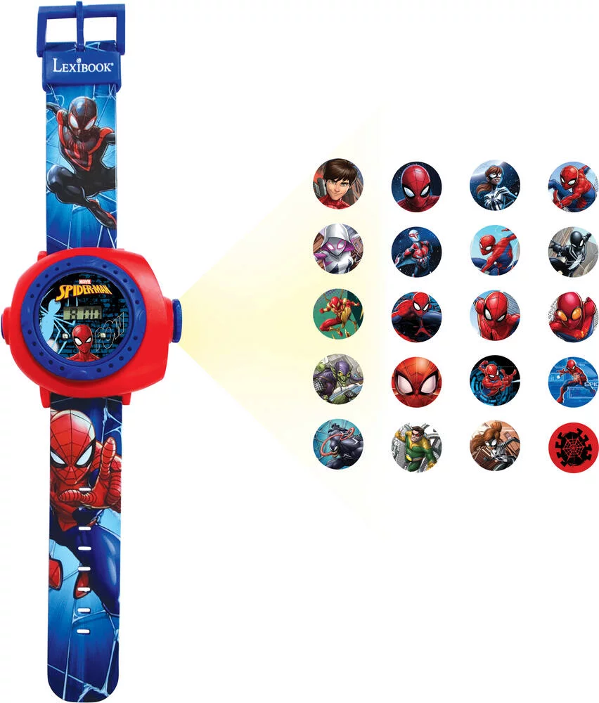 MARVEL SPIDER-MAN - MONTRE AVEC PROJECTIONS