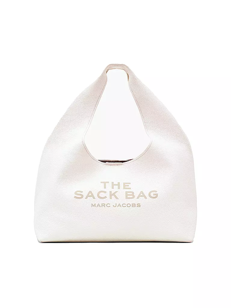 MARC JACOBS Ledertasche - Umhängetasche THE SACK BAG weiss