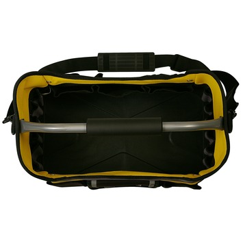 Stanley gereedschapstas open zwart met geel 16 inch