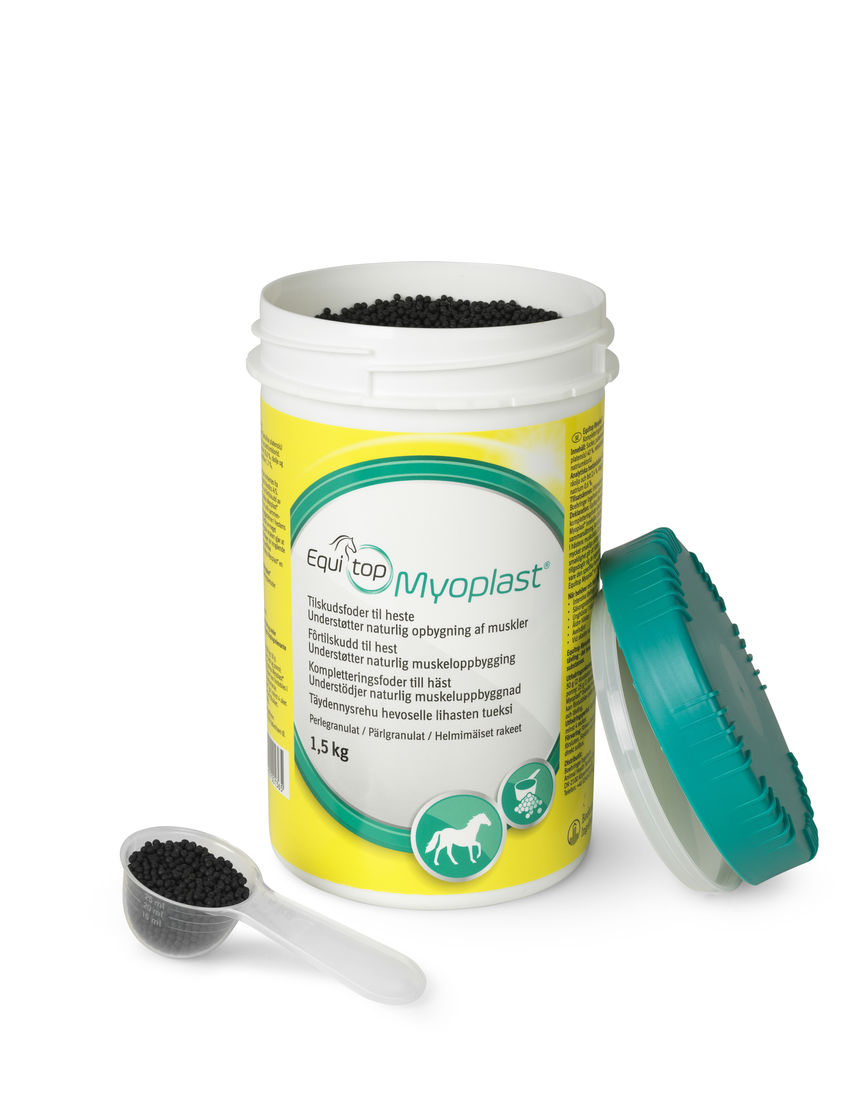 Equitop Myoplast perlegranulat 1,5 kg