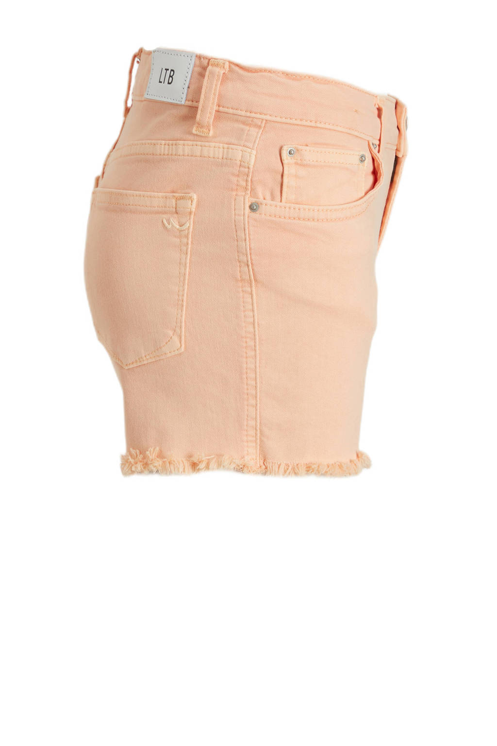 LTB high waist slim fit short LAYLA G perzik