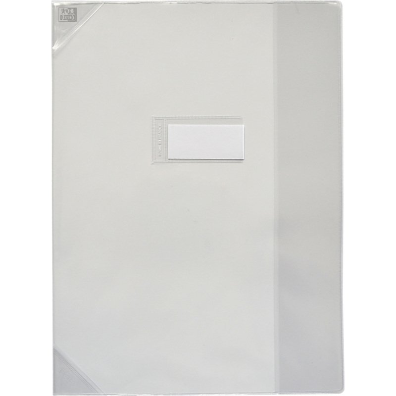 Protège-cahier Oxford Strong Line 24 x 32 cm incolore 15/100e