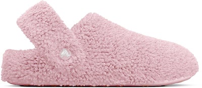 Crocs Classic Cozzzy Sandaler, Pink Milk
