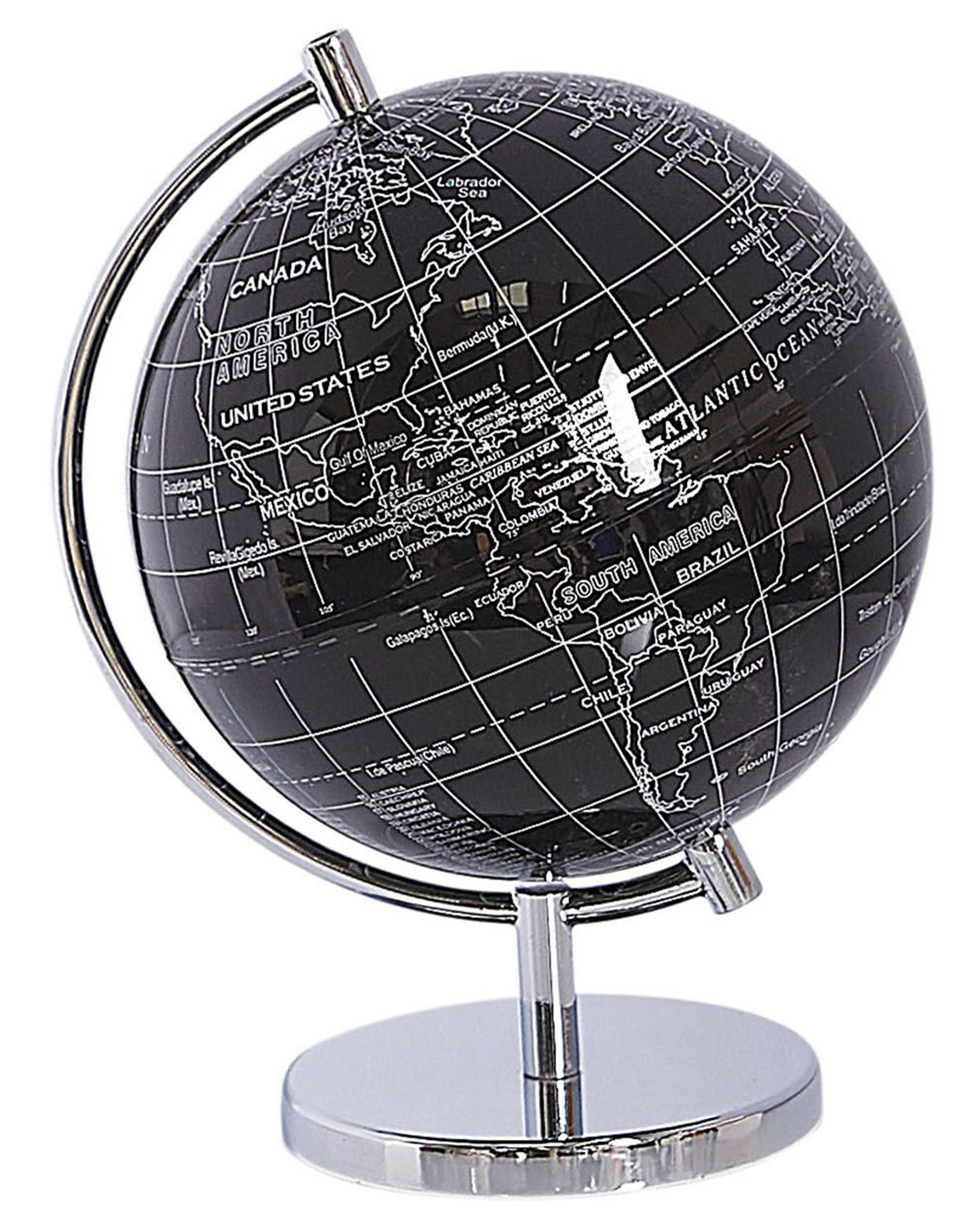 Wereldbol COOK Zwart 20 cm