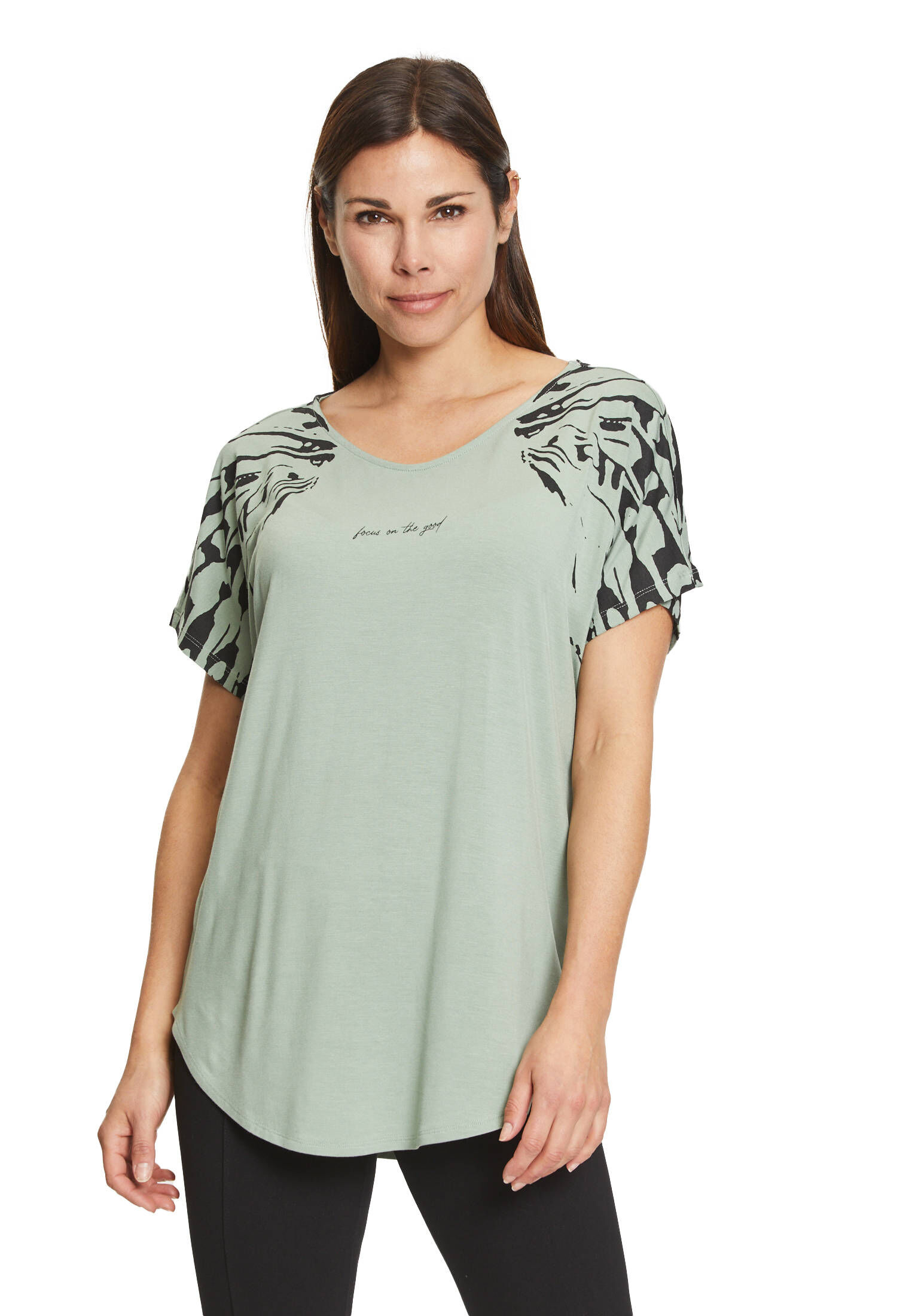 Betty Barclay| Damen Oversize-Shirt mit V-Ausschnitt